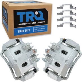 TRQ Rear Disc Brake Caliper Pair LH & RH Sides for Ford Super Duty Pickup Truck