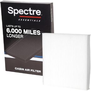 Spectre Essentials Cabin Air Filter by K&N: Premium, 50-Percent Longer Life: Fits Select 2003-2020 HONDA/ACURA (Accord, Pilot, Passport, Ridgeline, Odyssey, CR-V, Civic, RLX, TLX, ILX, MDX), SPC-2001