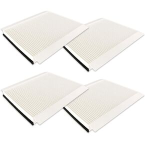 P606555 Cabin Air Filter Compatible with Volvo Truck VN 430 630 670 730 780, VNL 300 430 630 670 760 860, VH 200, VHD 200 430 Replaces 20435801,P606555,PA4681,AF26405,PA10187,49084(set of 4)
