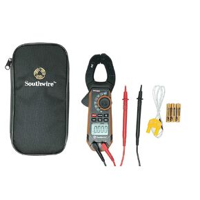 Southwire - 65031640 CLAMP METER, 400A AC/DC 21530T,Black/Brown