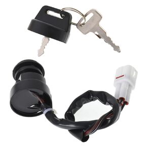 Ignition Key Switch Replacement for Yamaha Warrior 350 YFM350 1996 1997 1998 1999 2000 2001