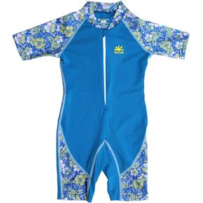 Nozone Bahia Kids Sun Protective One-Piece Swimsuit for Girls, Quick Drying, UPF 50+