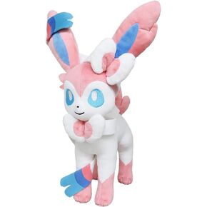 Pokemon SAN-EI PP224 All Star Collection, Nymphia (M) Plush Toy, Height 13.4 inches (34 cm)