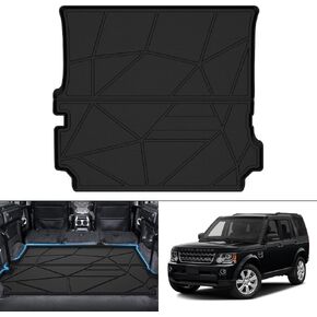 KUST Custom Fit Car Mat for Land Rover Discovery 4 LR4 (5/7seats) 2010-2016 Accessories Floor Mat Trunk Cargo Liner Black TPO