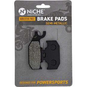 NICHE Front Right Brake Pad Set for Suzuki 59100-31850 59100-31870 Semi-Metallic