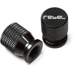 Motorcycle Accessories Wheel Tire Valve Cap Cover for CMX300 CMX500 CMX250 REBEL500 REBEL300 CMX Rebel 500 300 250 (RED)