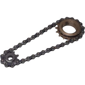 Bike Freewheel Kit, 16T Freewheel 9 Tooth Sprocke Bicycle Freewheel Chain Kit