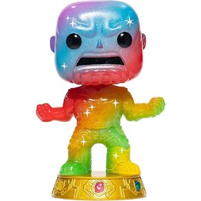 Funko Marvel Infinity Saga Thanos Art Series Pop! Vinyl Figure with Premium Pop! Protector Entertainment Earth Exclusive