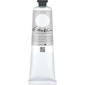 Gamblin Artist Oil Color - Flake White Replacement - 150 ml Tube