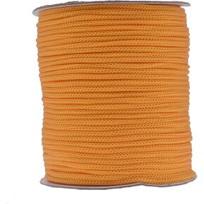 IHKFILAN 1/8Inch Polypropylene Utility Rope Drawstring Hollow Braided PP Rope,Barrier Rope String,Polypro Rope,Golf Courses,Trail Marking,Ski Slopes,Outdoor Concerts,Tie-Downs,328feet(100m) Black