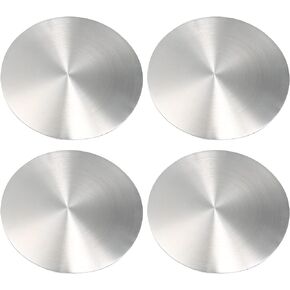 X AUTOHAUX 4pcs 65mm Silver Tone Car Universal Wheel Center Hub Caps Emblem Badge Decal Sticker