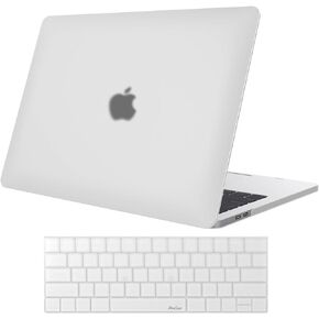 ProCase for MacBook Pro 13 2019 2018 2017 2016 A2159 A1989 A1706 A1708, Hard Shell Case and Keyboard Cover for MacBook Pro 13 with/Without Touch Bar -Darkblue