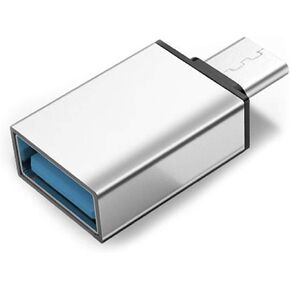 Micro USB to USB, Micro USB 3.0 OTG Adapter On The Go Adapter Micro USB Male to USB Female Compatible with Samsung S7 S6 Edge S4 S3, LG G4, DJI Spark Mavic Remote Controller, Android Tablets
