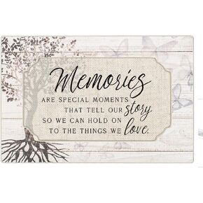 Cottage Garden Memories Moments White Wash Butterfly Tree Petite Decoupage Music Box Plays What a Wonderful World