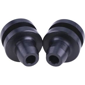 2X Lower Support Mounting Radiator Insulator 21508-10V00 Compatible with Nissan 1989-1998 240SX Compatible with Infiniti 1990-1996 Q45 1993-1997 J30 Mount Bracket Set 2150810V00