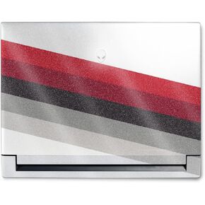 غلاف MightySkins اللامع المتوافق مع Alienware M18 R1 (2023) طقم التغليف الكامل - خطوط مائلة | لمسة نهائية لامعة واقية ومتينة شديدة اللمعان | سهل التطبيق وتغيير الأنماط | صنع في الولايات المتحدة الأمريكية