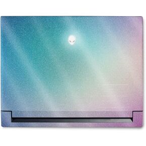 MightySkins Glossy Glitter Skin Compatible with Alienware M18 R1 (2023) Full Wrap Kit - Vivid Fog | Protective, Durable High-Gloss Glitter Finish | Easy to Apply & Change Styles | Made in The USA