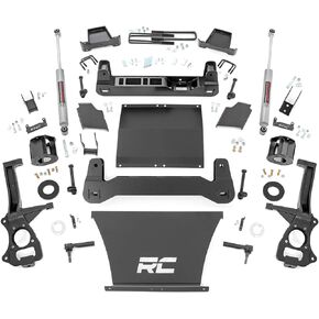 Rough Country 6" Suspension Lift Kit for 2019-2024 GMC Sierra 1500 4WD - 22931
