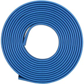 uxcell Heat Shrink Tubing 5/16-inch(8mm) Dia 12.5mm Flat Width 2:1 Heat Shrink Tube Wire Wrap 3.3ft Blue