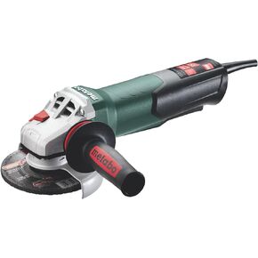 Metabo 4-1/2-Inch / 5-Inch Angle Grinder, 11,000 RPM, 12 Amp, AC/DC, Non-Locking Paddle Switch, Safety Clutch, M-Quick Wheel Change, Made in Germany, WP 13-125 Quick, 603629420, Green