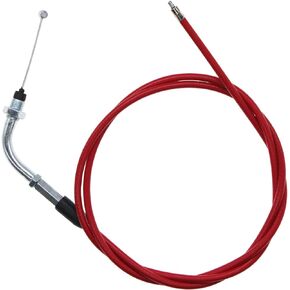 51" Inches 1300mm Gas Throttle Cable Fit for 2 Stroke 49cc 50cc 60cc 80cc Motorized Bicycle Motor Bike. (red)