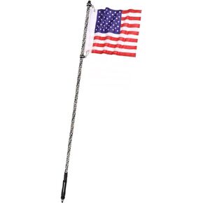 OFFROADTOWN 4FT LED Whip Light RF Remote Control Spiral Lighted Whips RGB Dancing/Chasing Light Antenna LED Whips for UTV ATV Polaris RZR Razor Offroad Trucks Pickup 4X4 Dune