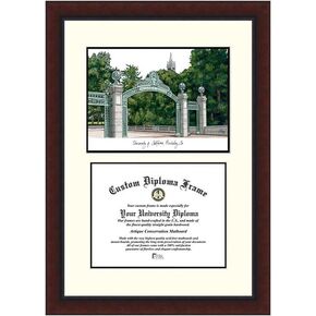 Campus Images NCAA California Golden Bears Berkeley Legacy Scholar Diploma Frame Multicolor One Size