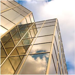 BDF PRGD Window Film Premium Color High Heat Control and Daytime Privacy Gold (36in X 14ft)
