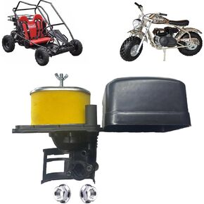 Air Filter Assembly with Housing Cover for Coleman CT200U Mini Bike, KT196 Go Kart Air Filter Cleaner CT200U-ex,BT200X,Axis M200,5.5 6.5 Hp Honda Clone Engines