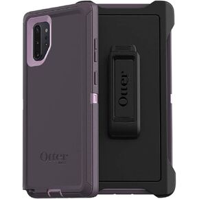 OtterBox Defender Series Screenless Edition Case for Galaxy Note10+ (Only) - Holster Clip Included - Non-Retail Packaging - Purple Nebula (Winsome Orchid/Night Purple)