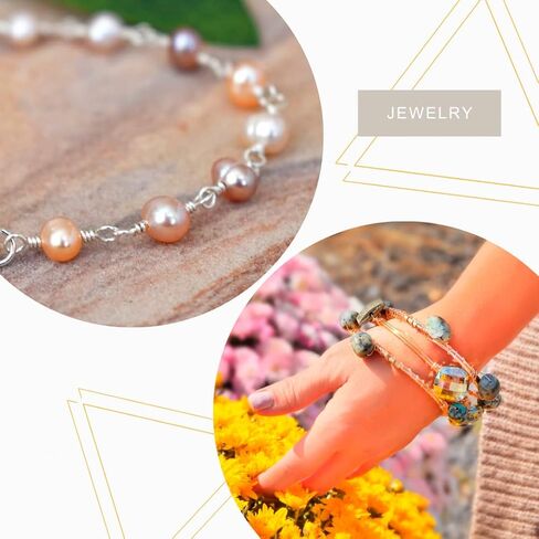 سلك فني، سلك نحاسي ملون مقاوم للتشويه مقاس 14، لون نحاسي عتيق، 25 قدم in Kuwait