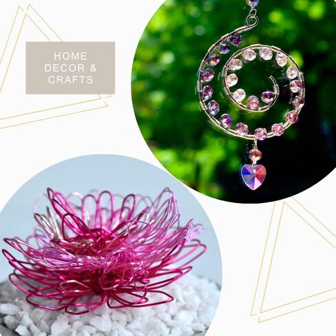 سلك فني، سلك نحاسي ملون مقاوم للتشويه مقاس 14، لون نحاسي عتيق، 25 قدم in Kuwait