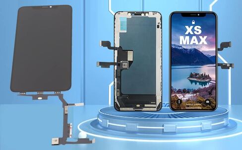 استبدال شاشة LCD لجهاز iPhone Xs Max، شاشة الهاتف المحمول، أجزاء إصلاح شاشة LCD تعمل باللمس الرئيسية لشاشة iPhone Xs Max التي تعمل باللمس in Saudi Arabia