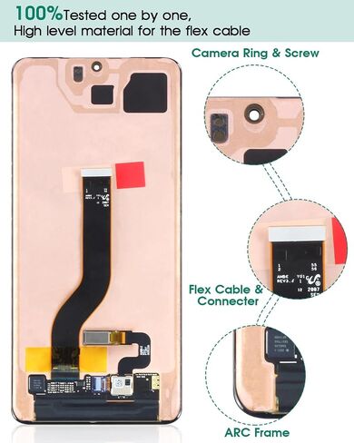 قطع غيار شاشة أصلية لهاتف Samsung Galaxy S20 + 5G لهاتف Samsung S20 Plus 5G LCD لهاتف Galaxy S20 + 5G محول الأرقام SM-G986 SM-G986F SM-G986U أطقم إصلاح شاشة اللمس in Saudi Arabia