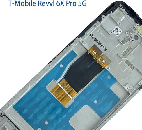 LCD Screen Display Touch Digitizer Assembly with Frame Replacement for T-Mo Bile REVVL 6X Pro 6.82" in Saudi Arabia