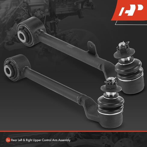 A-Premium 2 × ذراع التحكم العلوي الخلفي مع وصلة كروية وبطانة، متوافق مع Honda Pilot 2009-2015 وAcura MDX 2007-2013 in Saudi Arabia