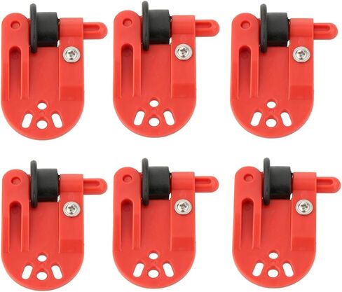 6piece SAMS Pro Release Clip, Sam's Pro Planer Board Release Fishing Clip Downrigger Clips for Off Shore Tackle Trolling Offshore Kites Fishing (Red) in Saudi Arabia