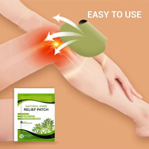 رقعة الركبة، 48 قطعة من رقعة تخفيف الركبة الطبيعية، رقع الركبة من خشب الشيح ملاب تدوم طويلاً وتدفئ رقع الجص العشبية، رقعة تخفيف للركبة in Kuwait