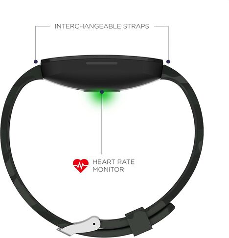 Itech Active Smartwatch Fitness Tracker, Heart Rate, Step Counter, Sleep Monitor, Notifications, Waterproof for Ladies, Compatible with iPhone and Android in Saudi Arabia