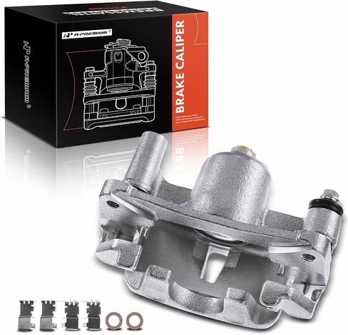 A-Premium Disc Brake Caliper Assembly with Bracket Compatible with Select Lexus Models - RX300 1999 2000 2001 2002 2003, V6 3.0L - Rear Driver and Passenger Side, 2-PC Set in Saudi Arabia