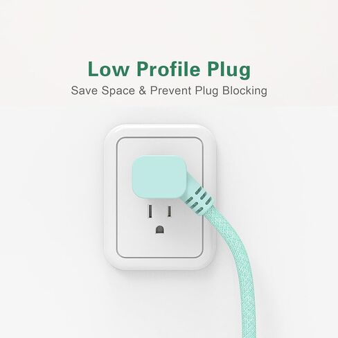 Yata Power Strip 3 Outlet 5FT Extension Cord with USB and Type C Charging Ports Portable Travel Power Strip in Saudi Arabia