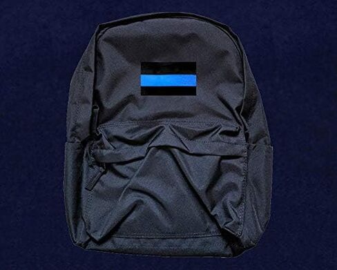 Fundraising For A Cause | Blue Line Heart Stickers - Police Support Stickers for Car Bumpers, Office Doors, Cell Phones and More (250 Stickers) in Saudi Arabia