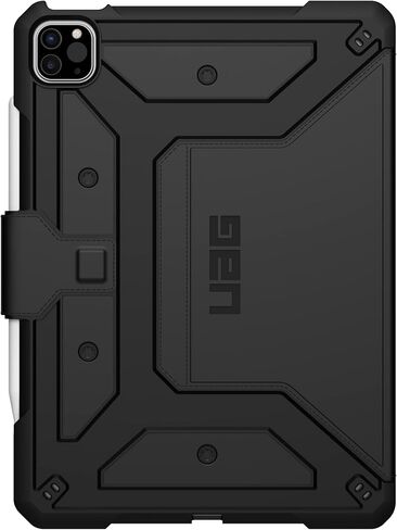 URBAN ARMOR GEAR UAG Designed for iPad Air 10.9 inch Case iPad 5th Generation 2022 Case Green Olive Rugged Smooth Exterior Multi-Angle Viewing Folio w/Pencil Holder Metropolis SE Protective Cover in Saudi Arabia