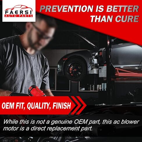 محرك منفاخ سخان بلاستيكي FAERSI HVAC مع قفص مروحة متوافق مع Toyota Tacoma 2005-2015 يستبدل 87103-04043 615-50129 700188 مجموعة منفاخ in Saudi Arabia