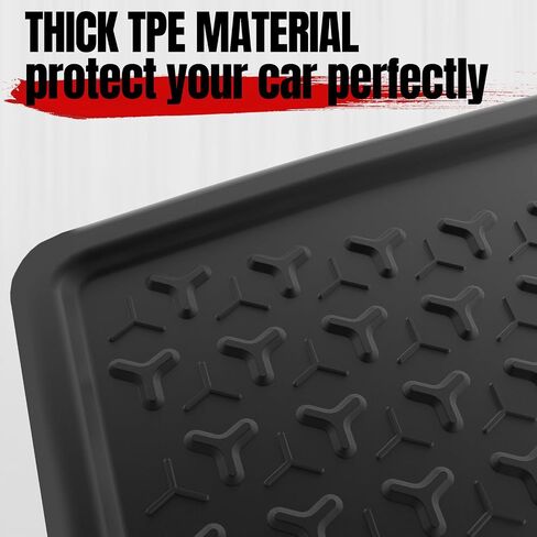 HAKA TOUGH Cargo Liner for 2021 2022 2023 Ford Bronco Sport, Trunk Slush Mats All Weather Custom Fit TPE Material Protection Accessories Full-Size Spare Tire (NOT FITS Bronco) in Saudi Arabia