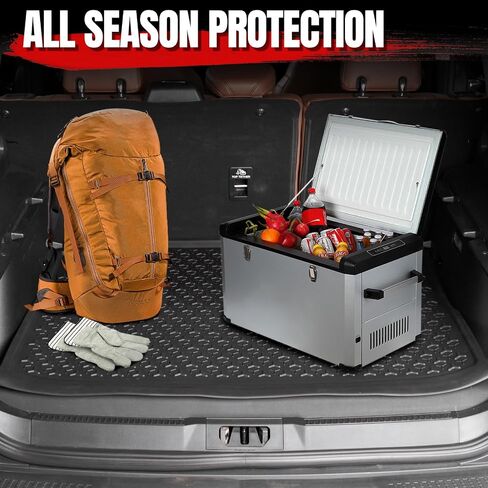 HAKA TOUGH Cargo Liner for 2021 2022 2023 Ford Bronco Sport, Trunk Slush Mats All Weather Custom Fit TPE Material Protection Accessories Full-Size Spare Tire (NOT FITS Bronco) in Saudi Arabia