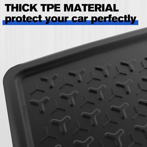 HAKA TOUGH Cargo Liner for 2021 2022 2023 Ford Bronco Sport, Trunk Slush Mats All Weather Custom Fit TPE Material Protection Accessories Full-Size Spare Tire (NOT FITS Bronco) in Saudi Arabia