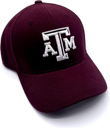 Texas Aggies Classic Edition MVP Hat Adjustable A&M Team Logo Structured Cap (Maroon) in Saudi Arabia