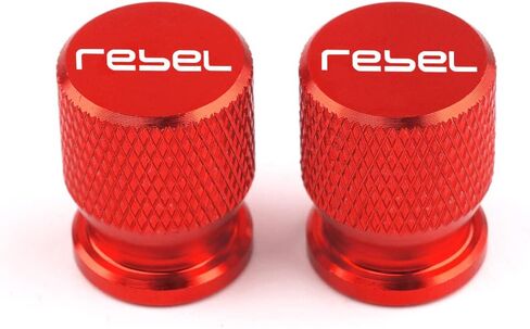 غطاء صمام إطار العجلة لملحقات الدراجات النارية لـ CMX300 CMX500 CMX250 REBEL500 REBEL300 CMX Rebel 500 300 250 (أحمر) in Kuwait