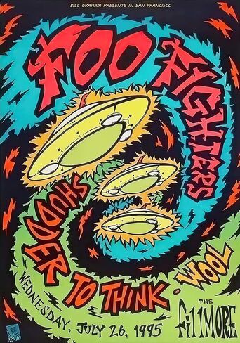 Art Canvas Muisc Poster 14x20 Inch for Wall Decoration No Framed for Foo Muisc Band Poster in Saudi Arabia